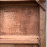 Carved solid Padouk chest of drawers 1950