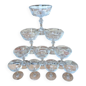 10 coupes à champagne