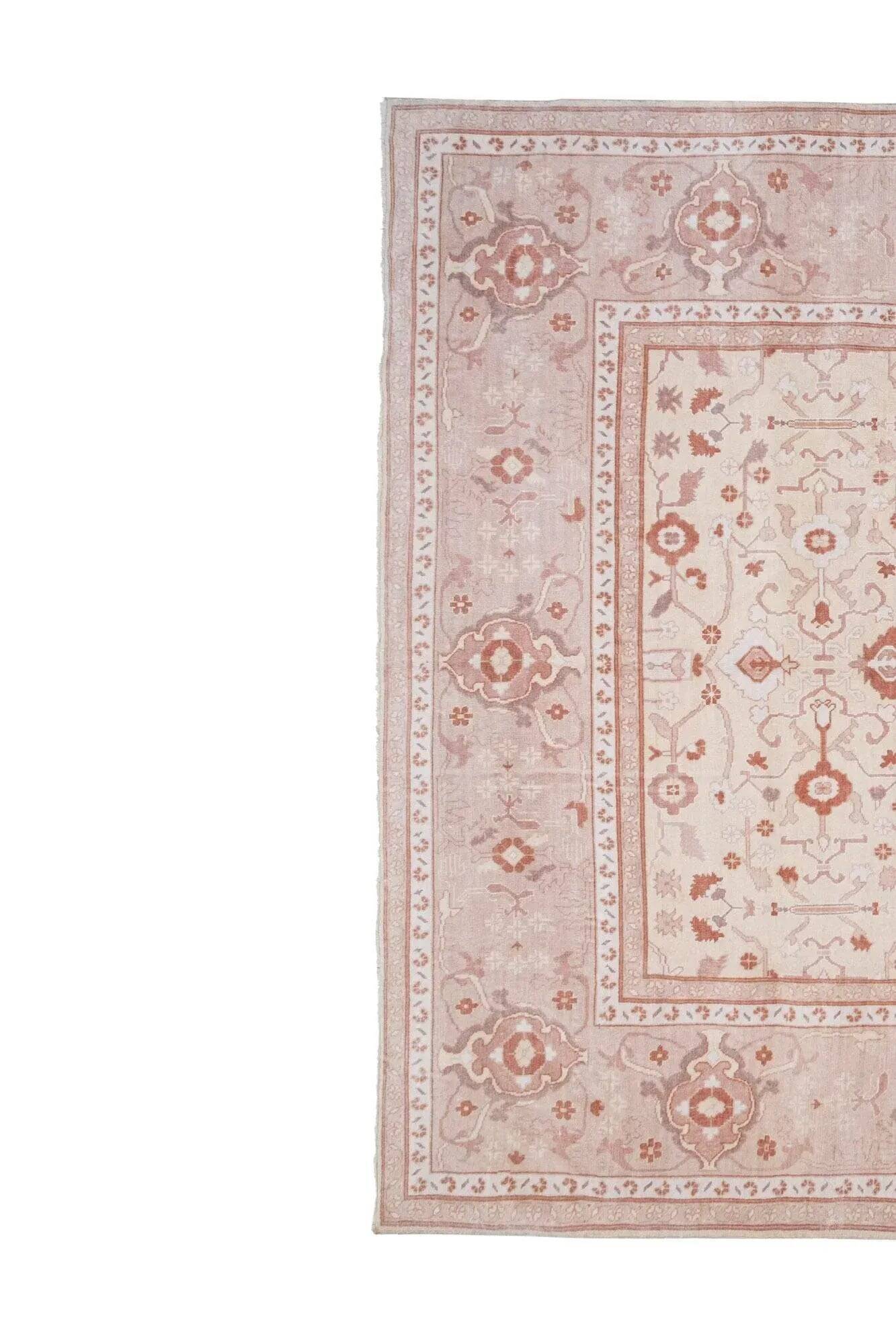 Vintage handmade Turkish rug 245x335 cm