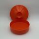 Space Age Orange UFO Jar Luigi Massoni for Guzzini, 1960s
