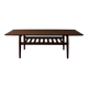Danish Teak Coffee Table with Slatted Shelf, Grete Jalk 1960s