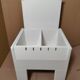 Olaf Von Bohr white storage stool for Gedy
