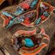 Ceramic aperitif duo Vallauris fish shape