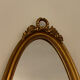Miroir ovale Empire 100x35cm