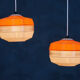 Vintage dutch pendant lamps, 1960s, set of 2
