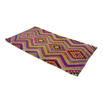 Tapis kilim artisanal d’Anatolie 280 cm x 189 cm