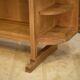 Art Deco modernist oak shelf from the 1940s.