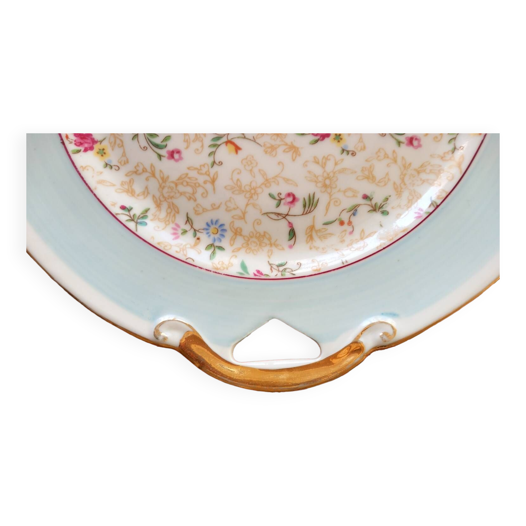 Haviland round serving dish