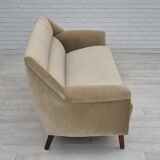 1960s, Danish design by Kurt Østervig for Rolschau Møbler, 3 seater sofa, model 57, original.