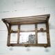 Art deco coat rack
