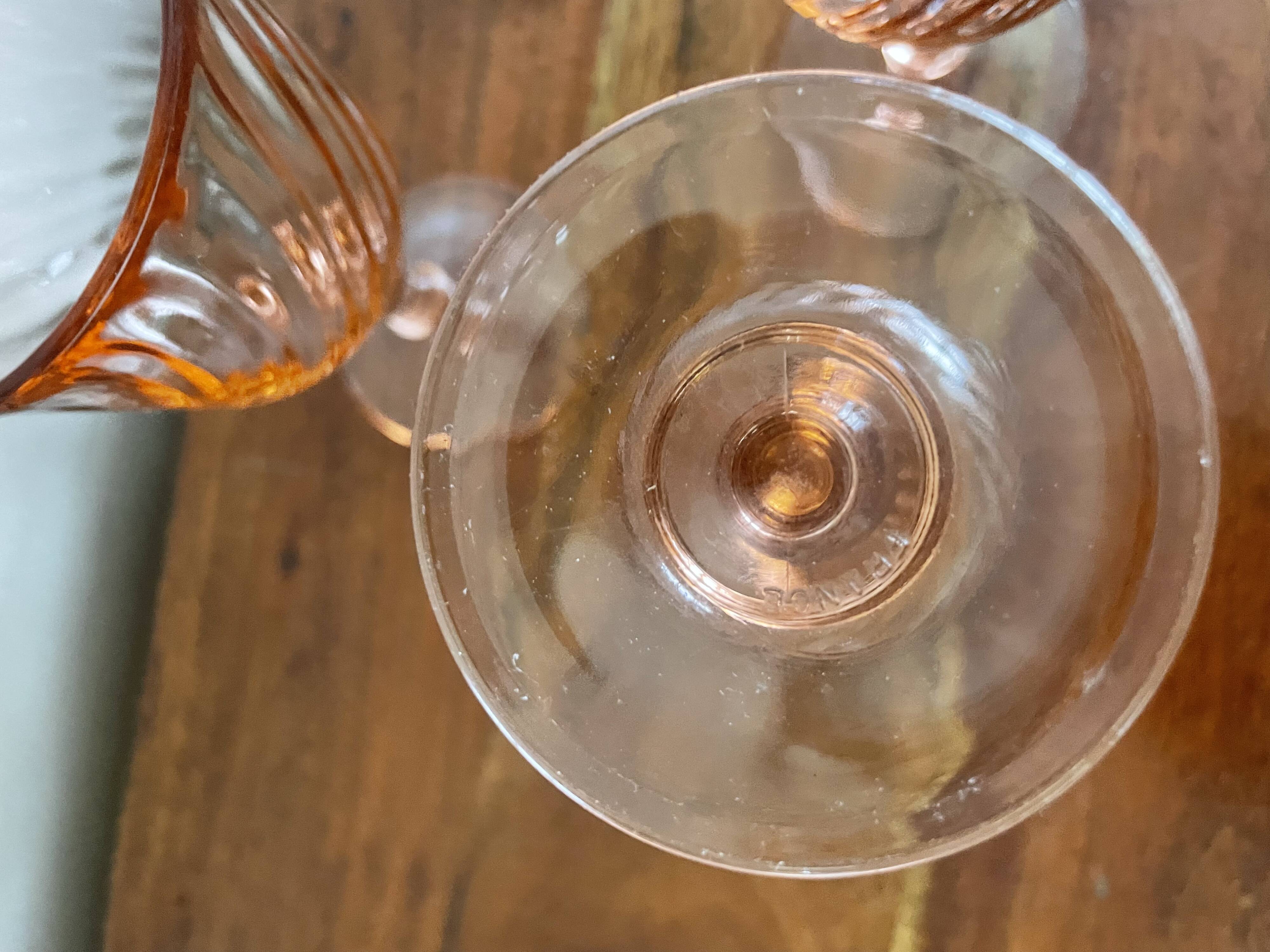 6 petits verres Rosaline