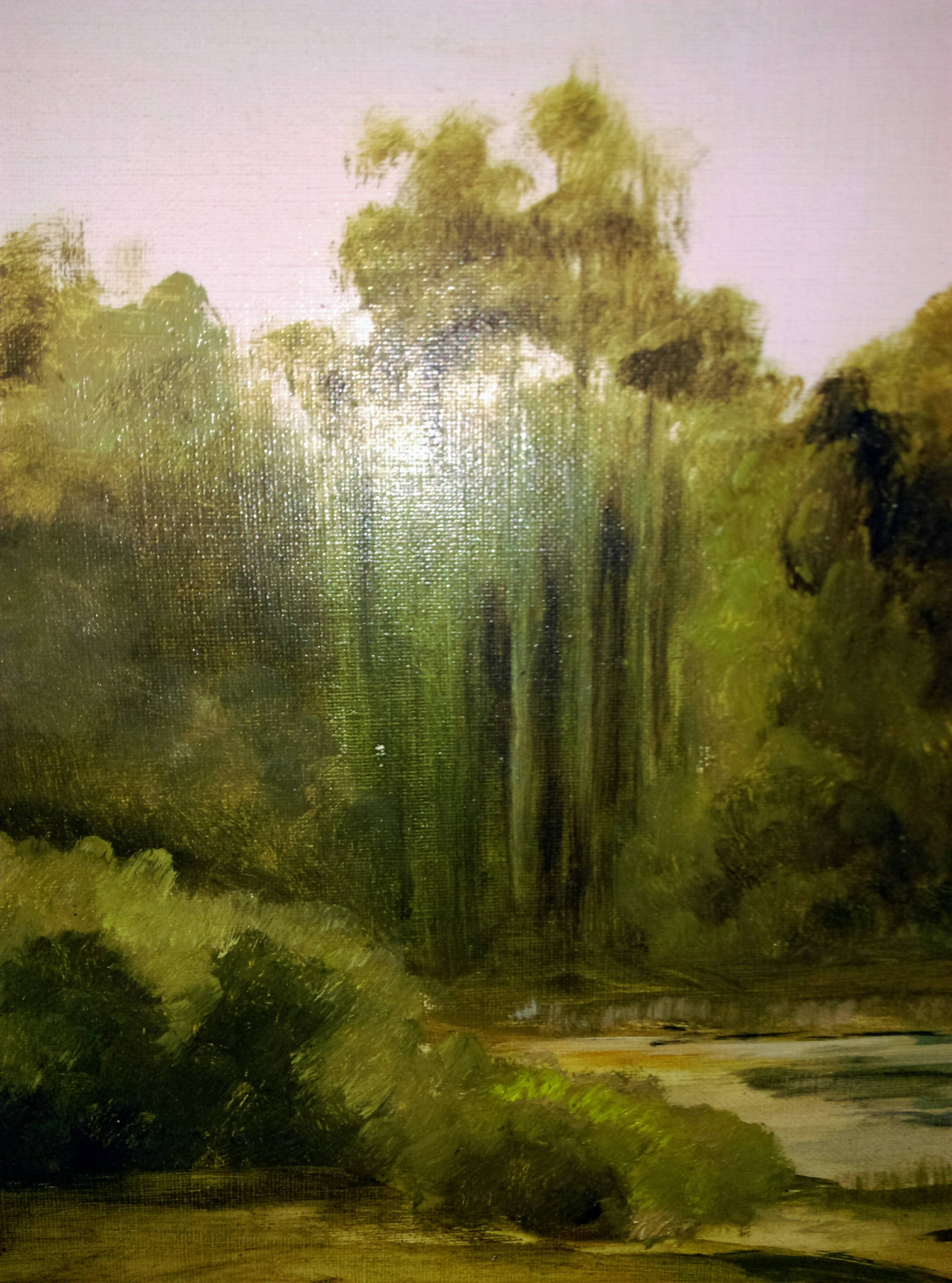 Oil on canvas signed (hardy)
