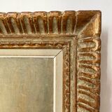 Framed still life by J. Aubry