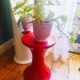 Tabouret tam tam rouge