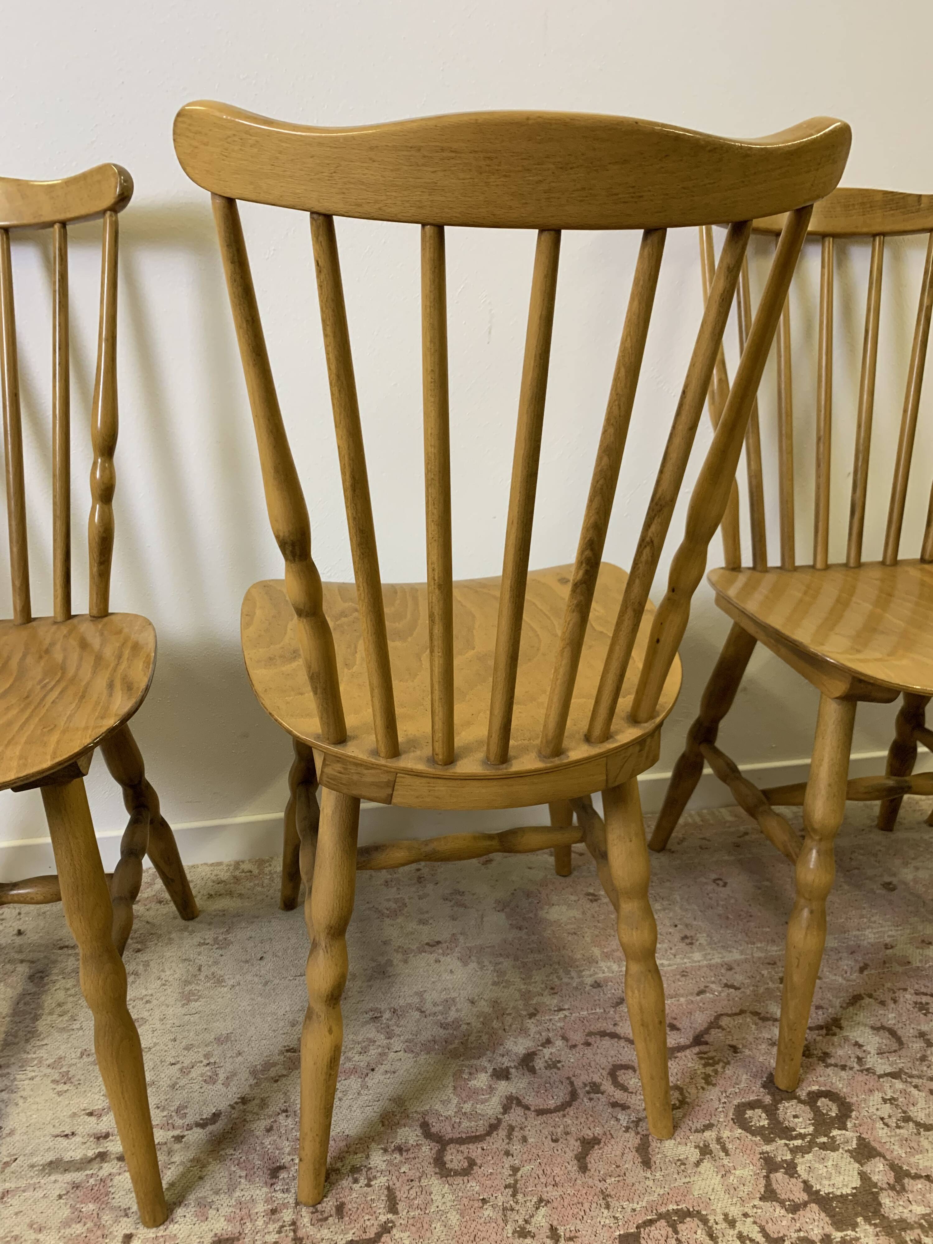 Set of 4 Baumann TACOMA model chairs