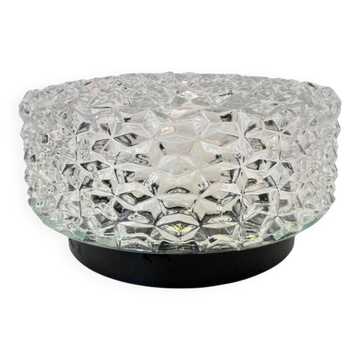 Midcentury Rare Flush Mount RZB Leuchten, Ceiling or Wall Lamp, Germany, 1970s