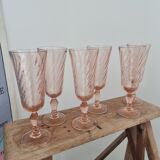Rosaline champagne flutes