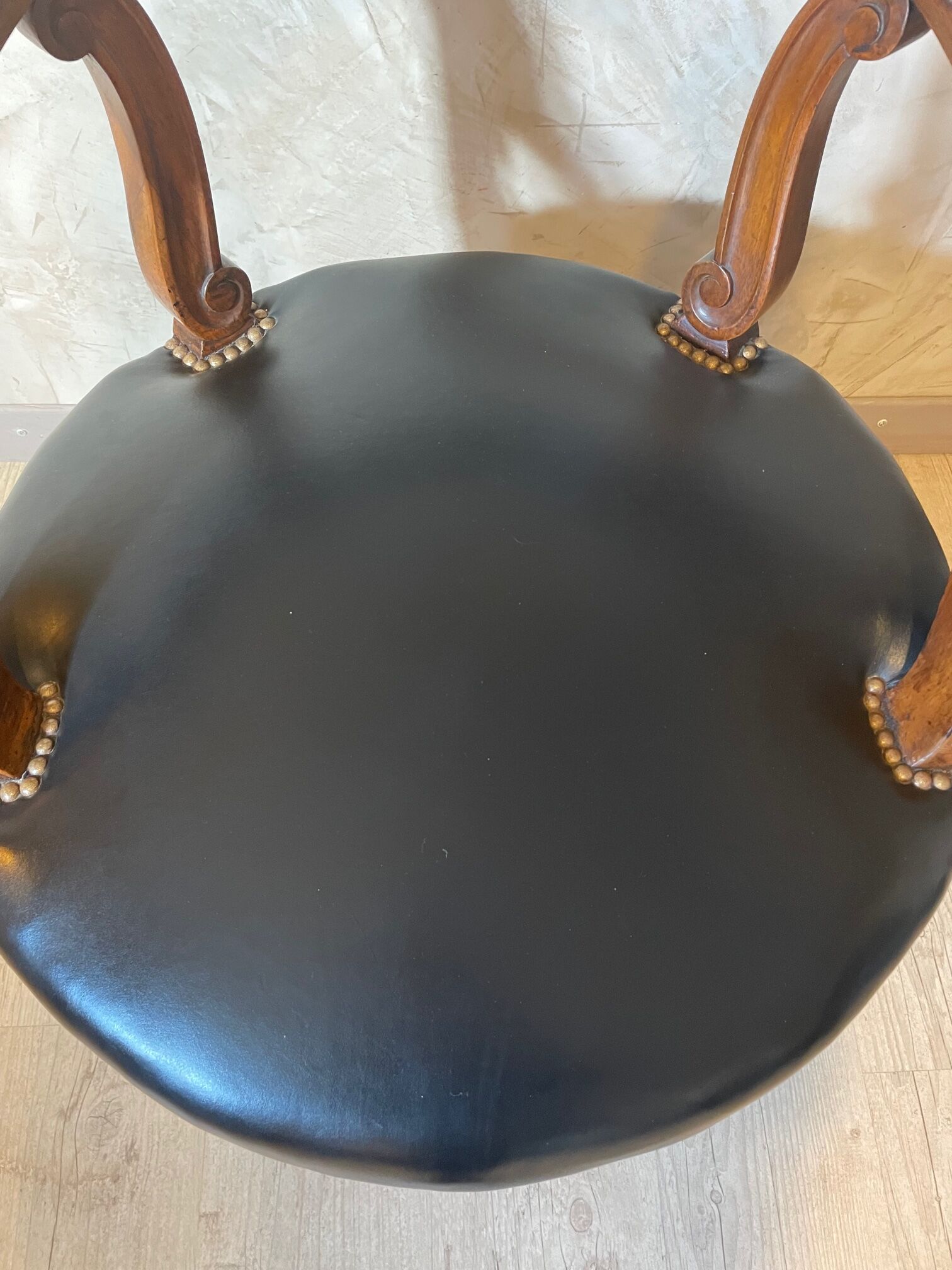 Leather office chair