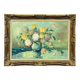 Still life with flowers signed.