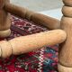 Paire de chaises pailles dudouyt