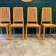 Series of 6 Nordic chairs