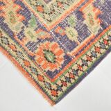 6x10 Faded Orange Classic Pattern Vintage Rug, 177x312 Cm