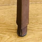 Louis XV bedside table or snack table, 18th century, quadrilobed side openings