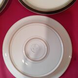 Vintage: Set of 6 Denbry English Dinner Plates