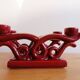 Pair of art deco ceramic candlesticks/candlesticks
