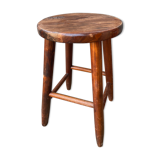 Vintage rustic farmhouse stool
