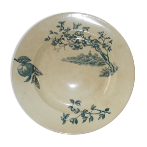 plat rond terre de fer