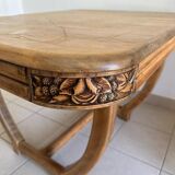 Art deco style dining table