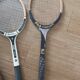 Série de 3 raquettes de tennis vintage