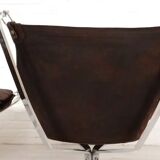 2 x vintage armchair | Falcon | Sigurd Ressell | Leather