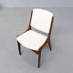 4 60s teak dining chairs for Mahjongg Holland