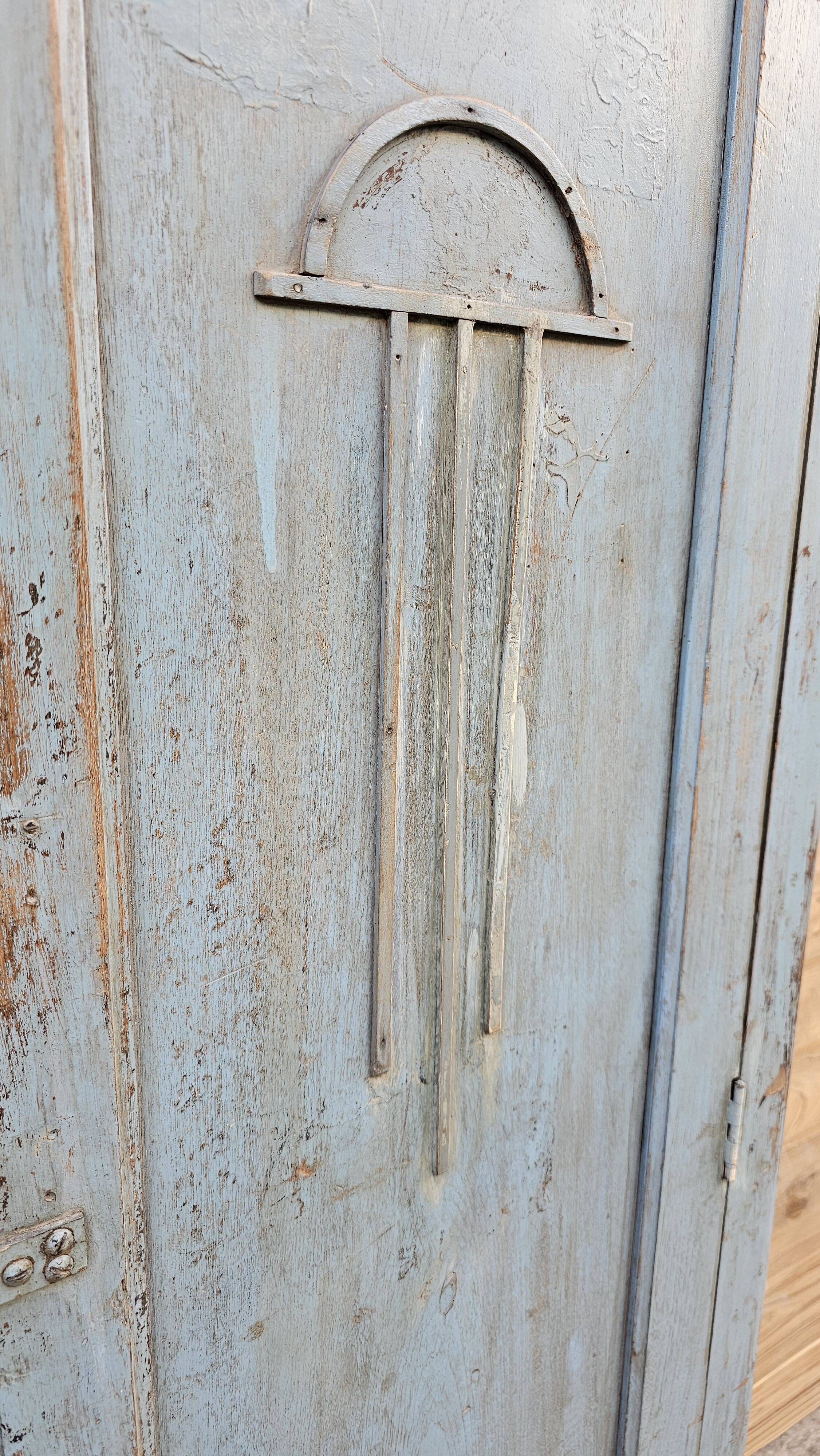 Antique Art Deco Burmese teak cabinet
