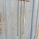 Ancienne armoire Art déco en teck birman