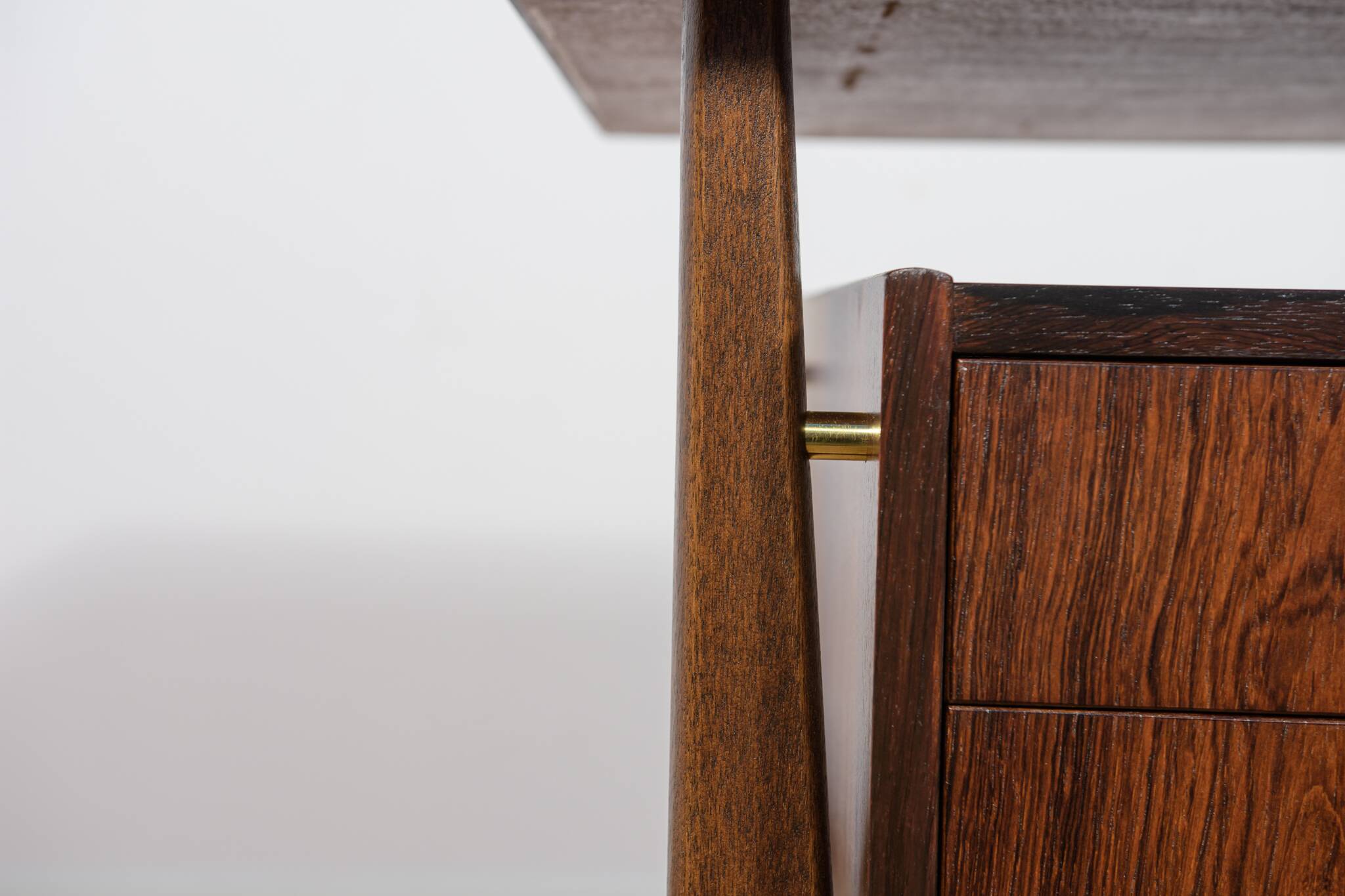 Mid-Century Rosewood Desk by Gunnar Nielsen Tibergaard for Tibergaard, Denmark, 1960s