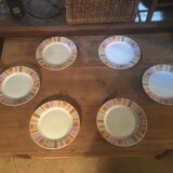 Farmhouse table with raw wood drawer