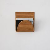 Rattan Modern Wall Mounted Magazine Rack