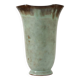 Christer Heijl Art Deco Turquoise Vase, Sweden, 1930s
