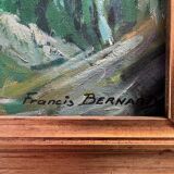 Tableau HST "Sunflower Fields" signed + frame