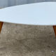 Paire de tables basse de style vintage