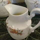 Set taste delicate antique porcelain