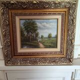 Tableau ancien signé
