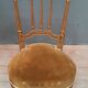 Louis XVI style gilded chair