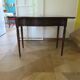 Table d’appoint extensible -Bureau-Années 80-Louis XV-teinte acajou