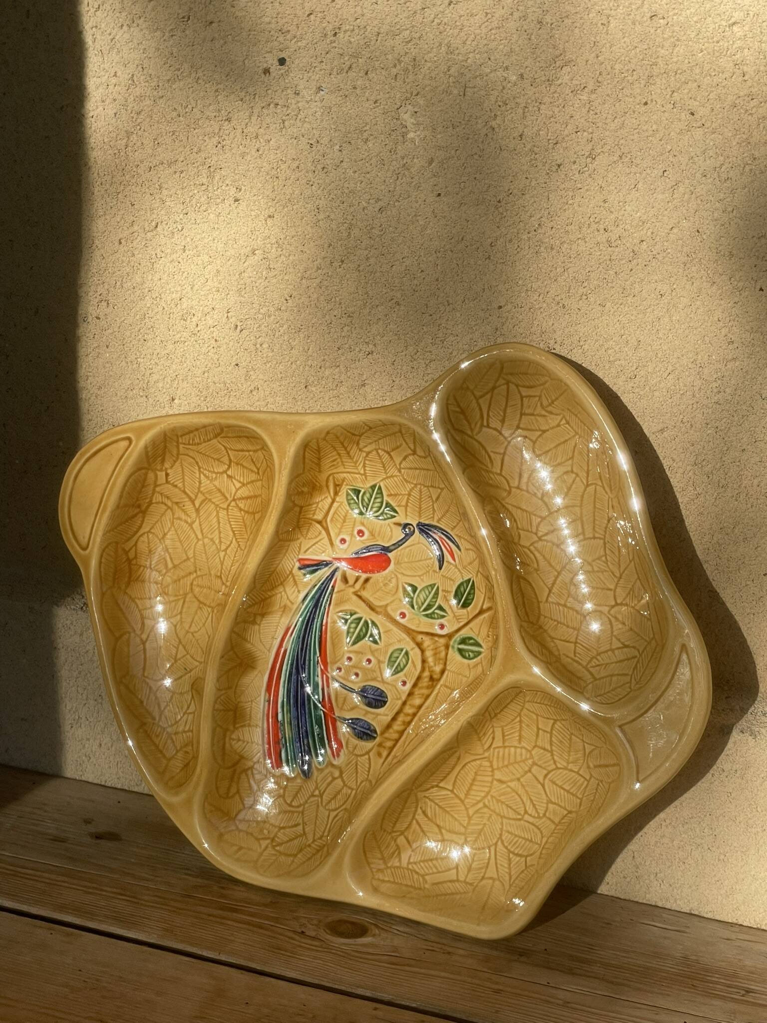 Poet Laval ceramic compartment dish