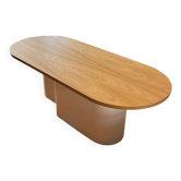 Noo.ma Looi Coffee Table – Wood & Beige – Scandinavian Design
