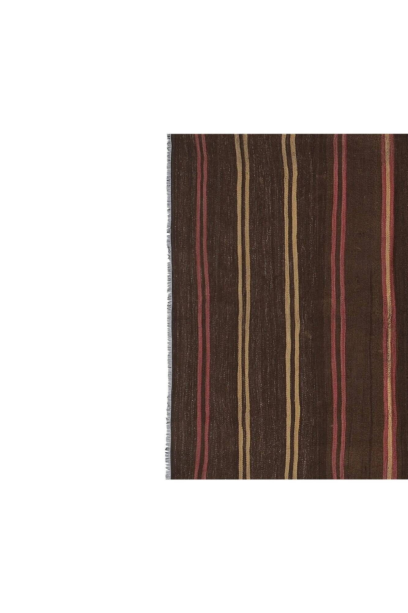 Vintage Turkish kilim, handwoven, 160x380 cm.